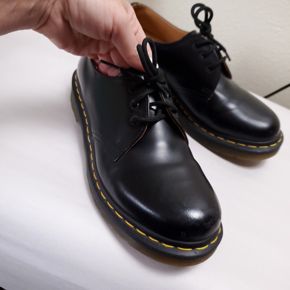 DR. MARTENS 1461 Bex Smooth Leather Casual Laceup Shoes Women's Sz 9 - Picture 3 of 14